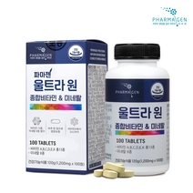 파마젠 멀티비타민 울트라원 100일분, 1200mg, 1개