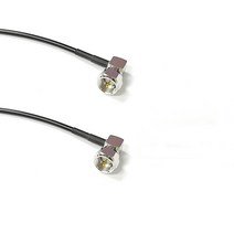 플라스틱 수 플매트 카펫 러그 RG174 케이블 IEC PAL DVB-T-SMA/F TV 및 암 잭 RF 점퍼 피그 테일 어댑터 20cm, [09] FJW-FJW, [01] 10cm