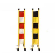 접이식 바리게이트 울타리 펜스 이동식 안전 주차장 자바라 대문, 레드 화이트 높이1.2x길이2.5m