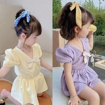 아짱 키즈여아 볼륨샤벳여름여아상하세트(여름신상)