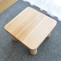 전통 원목 오동나무 손님 술상 다과 찻상 소반 좌탁 티테이블 맞춤제작가능, I.원목 40x40x21 + 사각