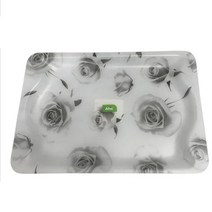 부산아크릴 원목 쟁반 사각 받침대 카페 세트 논슬립 업용 스텐 아크릴 한지 소, 1개