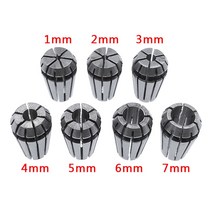 밀링 미니 머신 탭 밀링기 탁상 CNC 조각기 및 선반용 스프링 콜릿 공구 1/8 ER11 1mm 3mm 5mm 7mm 1 개, 4.3.175mm, 4.3.175mm