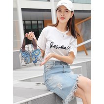 뜨개백 백 가방 핸드백 여성 여자 키즈 어린이 중년 워킹 엄마 직조한한 민족 스타일 느낌 휴대 스마트폰 작은 천 패션과 단순