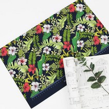 (천마마-부자재) 소음방지 미싱매트 4종, 트로피컬