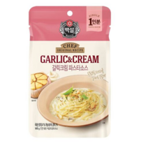 백설 갈릭크림 파스타소스 140g, 6개