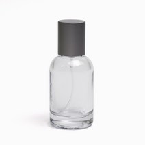 새로핸즈 클램프 타입 유리 향수공병 샤르망 투명 무광실버캡 30ml, 단품, 1개