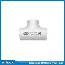 유성벤드 스텐 용접 관이음쇠 피팅 - TEE (S40) SUS304 65A-32A, 1개