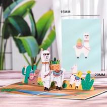3D 입체 팝업카드 신년카드 꽃 생일 기념일 선물 엽서 메이플 벚꽃 청첩장 인사말, 전화