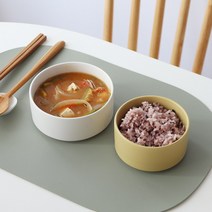 한국도자기 메종 드 팔레트 공기 대접 밥그릇 국그릇, 대접 1p, 스톤 화이트