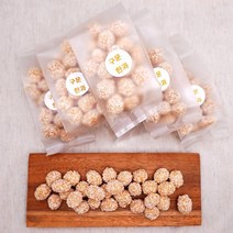 [홍천명품한과] 찹쌀 유과 한과 조청유과 단호박한과 개별포장, 한과 60g×6봉지