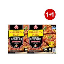 오뚜기 [원쁠원] 마르게리타 피자 300G 1+1 푸짐한. 안전한 먹거리 혼밥족. 키즈간식, 9셋트