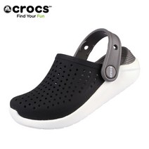 크록스 크록스 당일발송 라이트라이드 클로그 키즈 205964-066