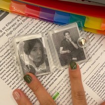 띠부띠부씰 스티커북 미니앨범 샤이니투명, CP 본상품선택