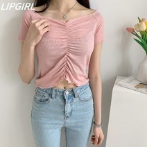 [립걸]바닐라 웨이브 셔링티셔츠