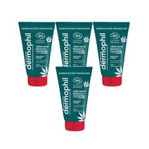 더모필 인디언 리페어레이션 핸드크림 75ml Dermophil Indien CREME MAINS BIO REPARATION FORTE, 4팩