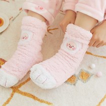 리틀퍼피클럽 양털부츠양말_어피치, 단품