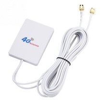 uhd안테나 지상파 tv화웨이 ZTE 4G LTE 안테나 라우터 모뎀 3M 케이블 콘 커넥터 TS9/CRC9/SMA 3G 외부, 01 sma male