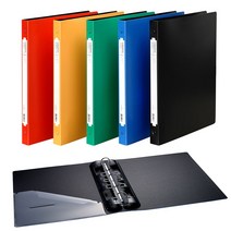 문화 PP 바인더 3공O링 폭3cm B442-7 스크랩 보관 파일, 청색
