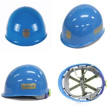 머리보호 원터치턱끈 원형 안전모 작업모 경미한작업, 1개