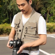 멀티포켓 레저 조끼 낚시 작업 등산 단체 안전 직업