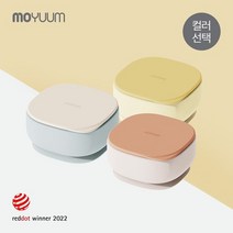 [모윰] 실리콘 플레이트 흡착볼(컬러선택), 색상:오트밀