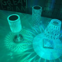 DND마켓 무선 LED 무드등 충전식 고급형 16컬러변환 리모컨타입 (주)존글로벌, 옵션 B
