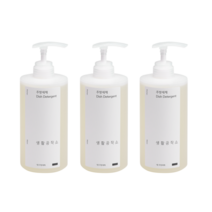 생활공작소 주방세제 자몽향, 750ml, 3개