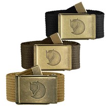 피엘라벤 캔버스 브라스 벨트 Canvas Brass Belt 4cm 77297, DARK NAVY