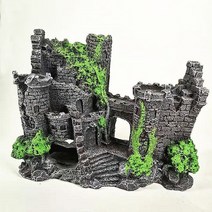 어항 인공조경 수족관 조형물 조각상 인테리어 소품, 18cmX13cmX7cm