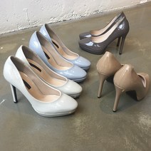 에나멜 가보시 펌프스 11cm 힐 5color