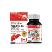 힐링팩토리 밀크씨슬 컴플렉스 간 영양제 실리마린 1 000mg, 01. 180캡슐(6개월), 10개, 180정