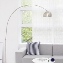 아르코 플로어 램프 - 소 활장스탠드 활장 소+12w led 볼구 하얀빛