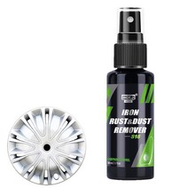 뿌리는 그리스 윤활제 스프레이 50ml 철 제거제 자동차 디테일링 낙진 녹 스프레이 오염 키트 먼지 브레이, 한개옵션0