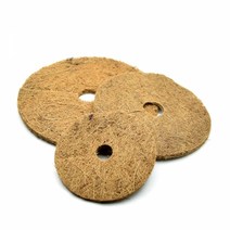 코코넛 코이어 멀칭 매트 주말농장 30cm 30cm, 8개