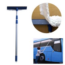 203cm 긴 유리창닦이 길이조절 초극세사유리걸레 유리닦이 알루미늄봉 긴유리닦이