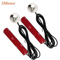 2PCS WIFI 안테나 3G 4G LTE 패치 안테나 700-2700MHZ 12DBI SMA 남성 3 모뎀 라우터 용 5M 커넥터 연장 케이블, CHINA|2PCS-TS9-5 Meter