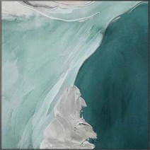 북타워 코너선반 사다리 모듈 파티션 100% 수제 유화 캔버스 월 아트 현대 추상 작품 홈 인테리어 그림 거실 침실 식당 장식, 163.100x180cm unframed - Unfra
