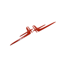 BMW 롱바디전용 튜닝 심볼 엠블럼 5 6 7 시리즈, 레드