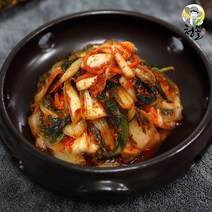 [청솔] 국내산 전라도 얼갈이 김치, 2kg