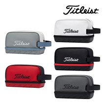 [타이틀리스트]2023 퍼포먼스 스포츠 파우치 TA22PSPK, 10(화이트+블랙)