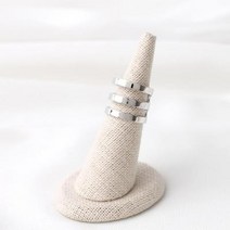 다잇템 여자 컷아웃 금색 코디 은색 오픈 볼드링 반지 (9467891)