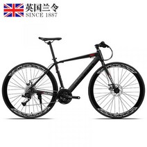 RALEIGH 로드 바이크 자전거 학생 출퇴근 입문용 30만원대 선물, 24단, 블랙플랫핸들