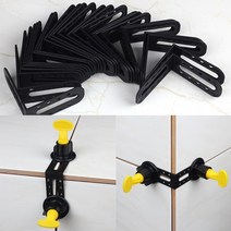 건설 도구 실노 천을 마 상자 홀더25 pcs 타일 스페이서 크로스 레벨링 앵글 시스템 이동식 재사용 가능 개선 드롭 배송, 협력사