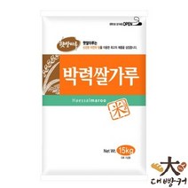 [대두식품] 박력쌀가루_국산 15kg, 1세트, 상세설명 참조