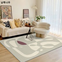 북유럽 ins풍 거실 카펫 매트라인 추상기하학 소파 거실 카펫 펜션 침실 카펫