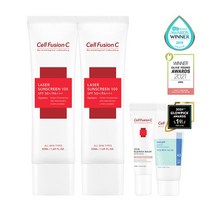 [셀퓨전씨] 레이저 썬스크린 50ml+50ml+미니어처, 없음