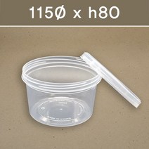 사출 원형용기 115파이 스크루 대 360개