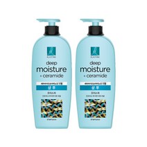 엘라스틴 세라마이드 모이스처 샴푸 680ML 2개