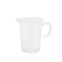 [만들기도구] 플라스틱비이커 300ml 비누.화장품 만들기 도구, 반투명 300ml비이컵